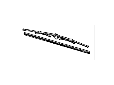 1984 Honda Accord Wiper Blade - 38480-SA5-674