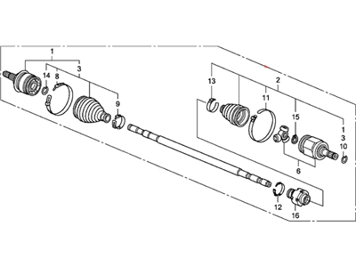 Honda 44305-SNE-A01