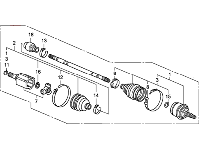 Honda 44306-SNE-A21