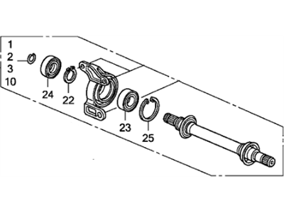 Honda 44500-SNA-A00