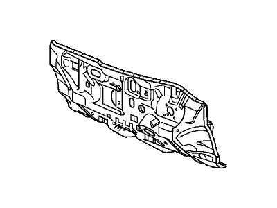 Honda 61500-SVB-A00ZZ Dashboard (Lower)