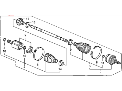 Honda 44306-SNE-A01