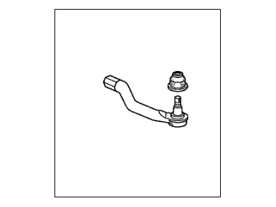 Honda 53540-SNE-A01 End, Passenger Side Tie Rod