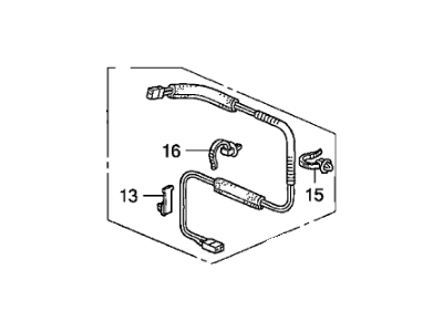 2009 Honda Civic Antenna Cable - 39156-SVA-A02