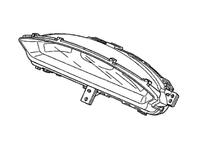 Honda 78120-SNA-A12 Speedometer Assembly (Northland Silver)