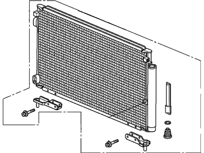 Honda 80102-SVA-A02 Condenser