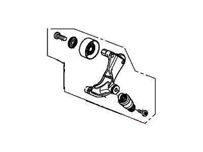 Honda 31170-RNA-A04 Tensioner, Auto