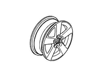 Honda 42700-SNA-A81 Disk, Aluminum Wheel (16X6 1/2J) (Tpms) (Enkei)