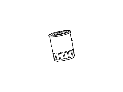 Honda 15400-RBA-F01 Oil Filter, Cartridge