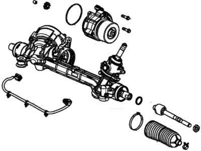 2020 Honda Civic Rack And Pinion - 53620-TBF-A60