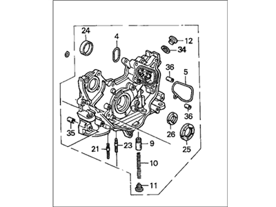 Honda 15100-PT0-020