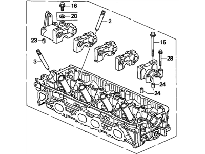 Honda 12100-P0A-000