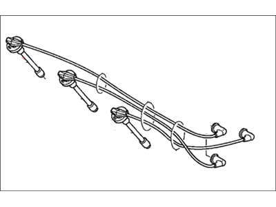 1996 Honda Accord Spark Plug Wire - 32705-P0G-A00