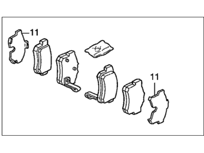 Honda 43022-SY8-A02