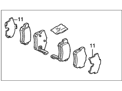 Honda 43022-SY8-A01