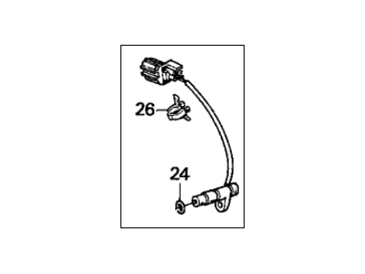 1997 Honda Odyssey Speed Sensor - 28810-P0X-003