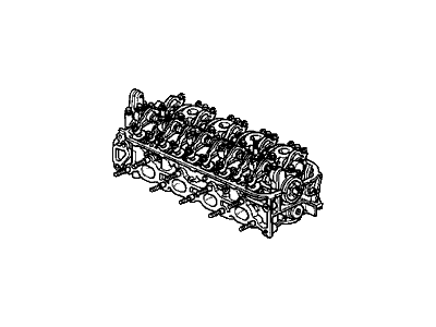 1997 Honda Accord Cylinder Head - 10003-P0H-A10