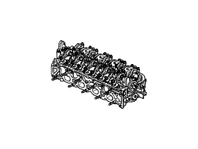 Honda 10003-P0A-A00 General Assembly, Cylinder Head