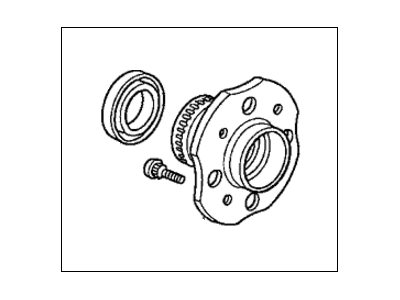 Honda 42200-SV2-N51 Bearing Assembly, Rear Hub Unit