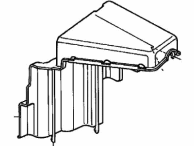 1997 Honda Accord Air Filter Box - 17246-P0G-A00