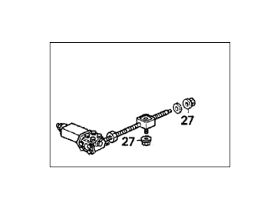 Honda Seat Motor - 81514-SM4-G52