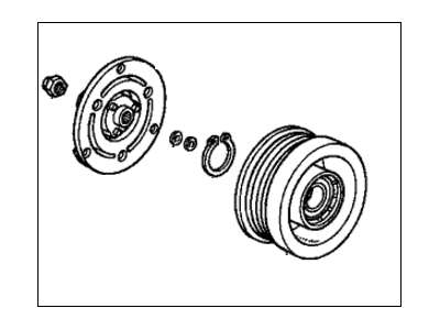 Honda 38900-P0G-A01 Clutch Set, Compressor