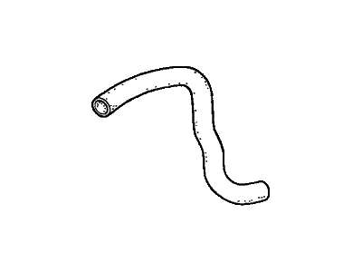 Honda 19502-P0G-A00 Hose, Water (Lower)