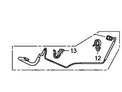 Honda Insight Antenna Cable - 39156-TM8-A01