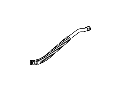 Honda 80541-TM8-A02 Hose, Aspirator