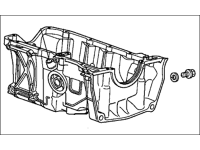 Honda 11200-RBJ-000 Pan Assembly, Oil