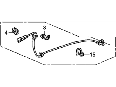 Honda Insight Speed Sensor - 57475-TM8-A01