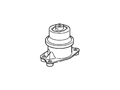 Honda 50822-TM8-013 Rubber Sub-Assy., Engine Side Mounting