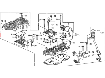 Honda 27000-RBL-000 Body Assembly, Main Valve