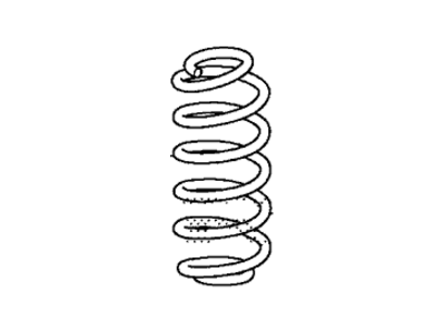 Honda 52441-TM8-A11 Spring, Rear