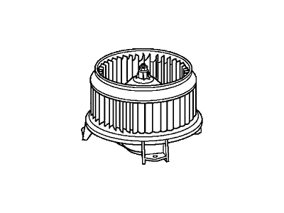 Honda 79310-TJ5-F02 Motor Assembly, Fan