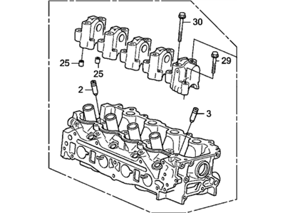 Honda Insight Cylinder Head - 12100-RBJ-000