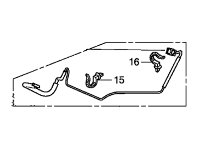 Honda 39156-TM8-A51 Sub-Feeder, Antenna