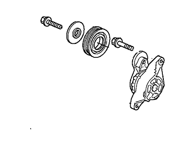 Honda 31170-RBJ-003 Tensioner Assy., Auto