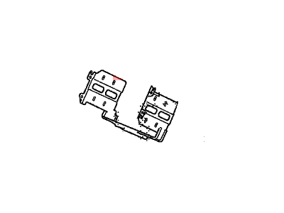 Honda 77255-TM8-A20 Bracket, Audio