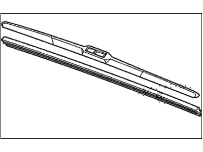 Honda 76620-TF0-G01 Blade, Windshield Wiper (650MM)