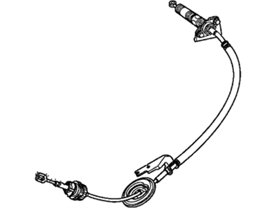 Honda 54315-TF2-952 Wire, Control