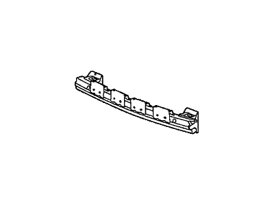 Honda 71530-TM8-A00ZZ Beam, RR. Bumper