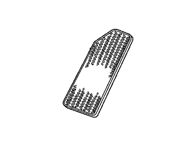 Honda 46992-TF0-G01 Plate, Footrest