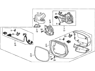 Honda 76250-TM8-315ZC