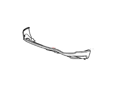 Honda 04712-SWA-A92 Face, Front Bumper (Lower) (Dot)