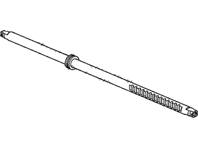 2009 Honda CR-V Rack And Pinion - 53626-SWA-A01