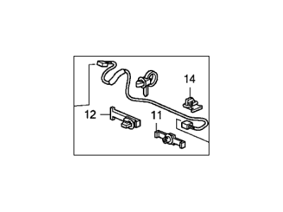 2009 Honda CR-V Antenna Cable - 39156-SWA-A01