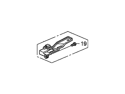 Honda 06100-SWA-A01 Replacement Stay Kit A, R. Headlight