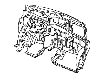 Honda 74260-SWA-A01 Insulator, Dashboard