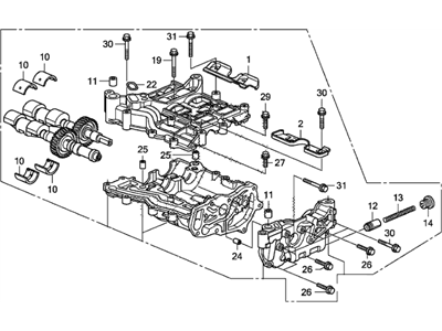 Honda 15100-R40-A02